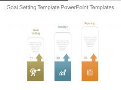 Goal setting template powerpoint templates