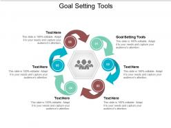 Goal setting tools ppt powerpoint presentation show design inspiration cpb