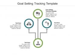 Goal setting tracking template ppt powerpoint presentation styles slides cpb