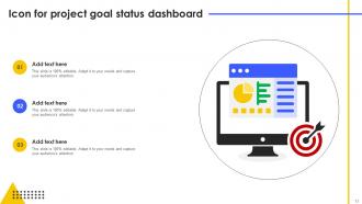 Goal Status Dashboard Powerpoint Ppt Template Bundles Good Idea