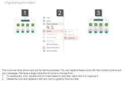 27101062 style hierarchy flowchart 4 piece powerpoint presentation diagram infographic slide