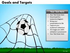 Goals and targets 9