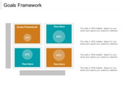Goals framework ppt powerpoint presentation gallery model cpb