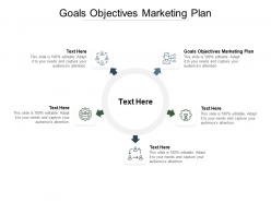 Goals objectives marketing plan ppt powerpoint presentation infographic cpb