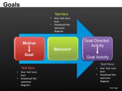 Goals powerpoint presentation slides db