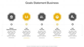 Goals Statement Business In Powerpoint And Google Slides Cpb