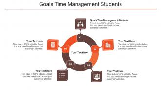 Goals Time Management Students Ppt Powerpoint Presentation Professional Rules Cpb