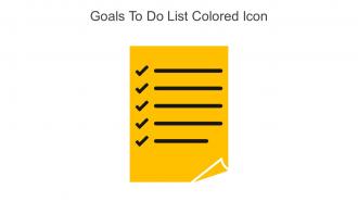 Goals To Do List Colored Icon In Powerpoint Pptx Png And Editable Eps Format