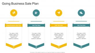Going Business Sale Plan In Powerpoint And Google Slides Cpb