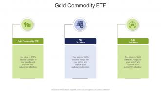 Gold Commodity ETF In Powerpoint And Google Slides Cpb
