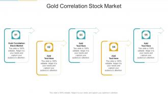 Gold Correlation Stock Market In Powerpoint And Google Slides Cpb