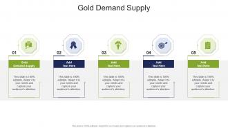 Gold Demand Supply In Powerpoint And Google Slides Cpb