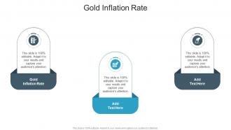 Gold Inflation Rate In Powerpoint And Google Slides Cpb