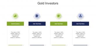 Gold Investors In Powerpoint And Google Slides Cpb