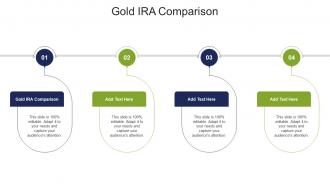 Gold IRA Comparison In Powerpoint And Google Slides Cpb