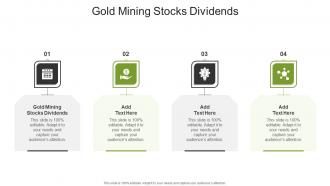 Gold Mining Stocks Dividends In Powerpoint And Google Slides Cpb