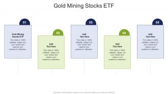 Gold Mining Stocks ETF In Powerpoint And Google Slides Cpb