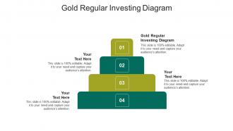 Gold regular investing diagram ppt powerpoint presentation file background image cpb