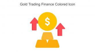 Gold Trading Finance Colored Icon In Powerpoint Pptx Png And Editable Eps Format