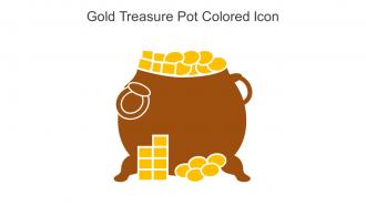 Gold Treasure Pot Colored Icon In Powerpoint Pptx Png And Editable Eps Format