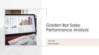 Golden Bar Sales Performance Analysis PPT Graphics AT