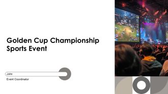 Golden Cup Championship Sports Event PPT PowerPoint AT