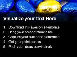 Golden egg leadership powerpoint templates and powerpoint backgrounds 0311