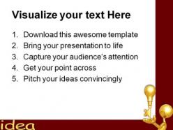 Golden key idea business powerpoint templates and powerpoint backgrounds 0611
