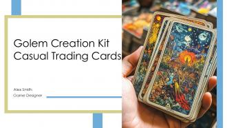 Golem Creation Kit Casual Trading Cards PPT Structure ACP