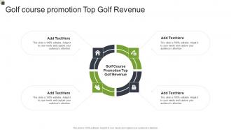 Golf course promotion Top Golf Revenue In Powerpoint And Google Slides Cpb