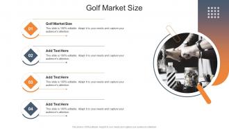 Golf Market Size In Powerpoint And Google Slides Cpb