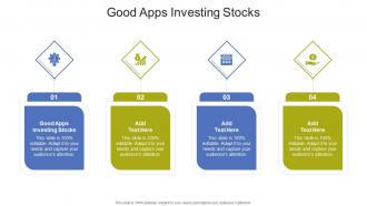 Good Apps Investing Stocks In Powerpoint And Google Slides Cpb