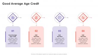 Good Average Age Credit In Powerpoint And Google Slides Cpb