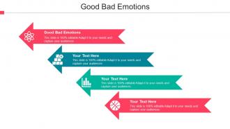 Good Bad Emotions Ppt Powerpoint Presentation Summary Samples Cpb