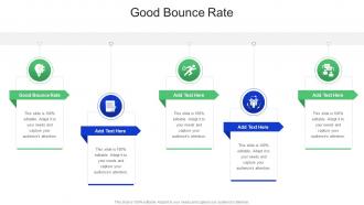 Good Bounce Rate In Powerpoint And Google Slides Cpb