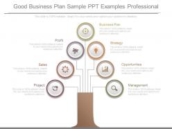 6440145 style linear 1-many 7 piece powerpoint presentation diagram infographic slide