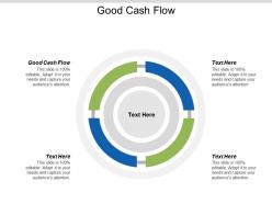 Good cash flow ppt powerpoint presentation portfolio summary cpb