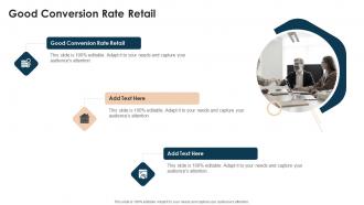 Good Conversion Rate Retail In Powerpoint And Google Slides Cpb