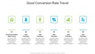 Good Conversion Rate Travel In Powerpoint And Google Slides Cpb