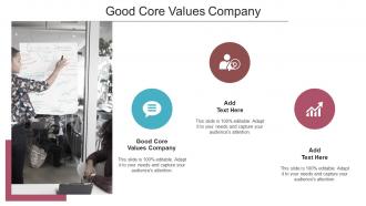 Good Core Values Company In Powerpoint And Google Slides Cpb