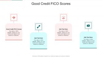 Good Credit Fico Scores In Powerpoint And Google Slides Cpb