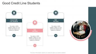 Good Credit Line Students In Powerpoint And Google Slides Cpb