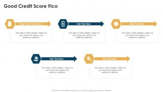 Good Credit Score FICO In Powerpoint And Google Slides Cpb