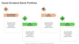 Good Dividend Stock Portfolio In Powerpoint And Google Slides Cpb