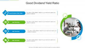 Good Dividend Yield Ratio In Powerpoint And Google Slides Cpb