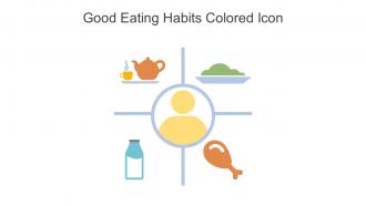 Good Eating Habits Colored Icon In Powerpoint Pptx Png And Editable Eps Format