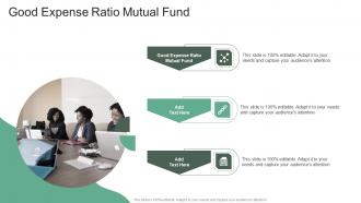 Good Expense Ratio Mutual Fund In Powerpoint And Google Slides Cpb