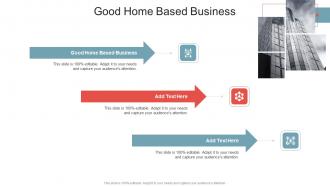 Good Home Based Business In Powerpoint And Google Slides Cpb