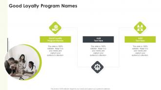 Good Loyalty Program Names In Powerpoint And Google Slides Cpb