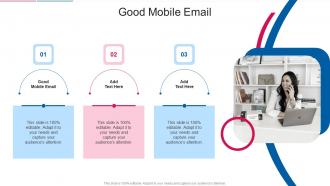 Good Mobile Email In Powerpoint And Google Slides Cpb